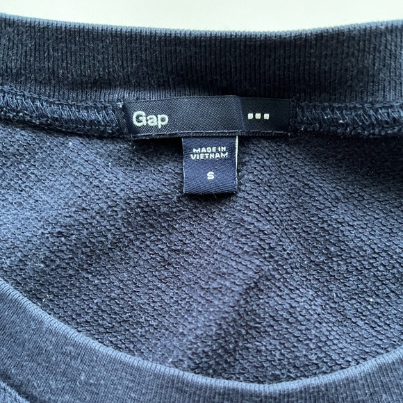 GAP Dark Blue Relaxed Sweatshirt Small - Picture 3 of 12